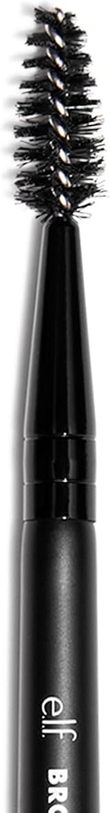 e.l.f. Brow Lift Applicator Dual-Ended Eyebrow Brush Wax Gel Spoolie Black view 4