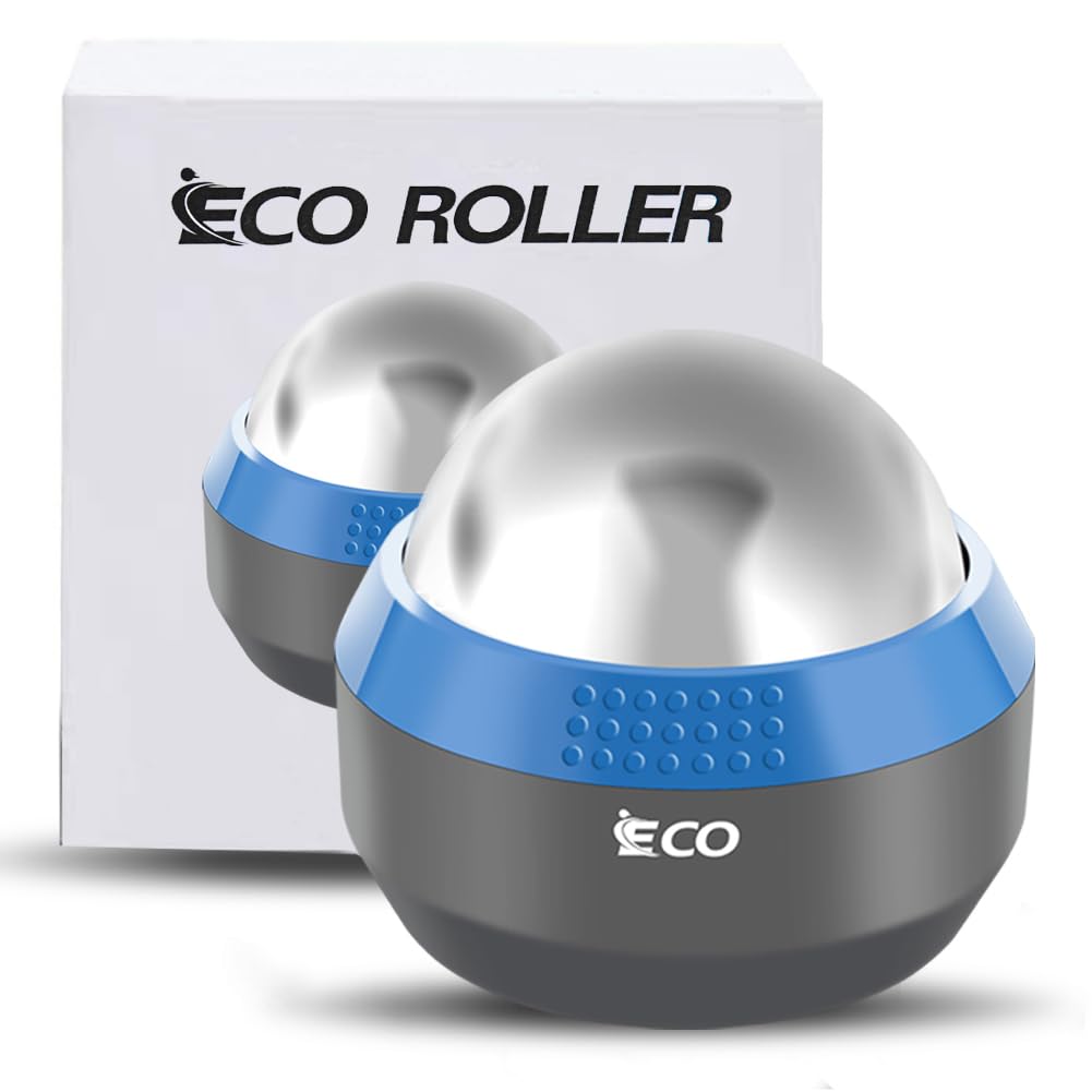 Photo 1 of iECO Cold Massage Roller Ball - Ice Roller Ball for Muscles Deep Tissue, Cold & Heat Therapy, Plantar Fasciitis Roller