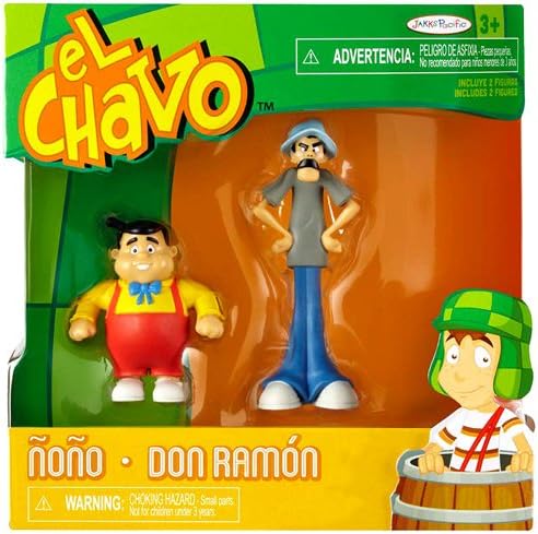 El Chavo, Figure 2-Pack, Nono & Don Ramon, 2.75 Inches