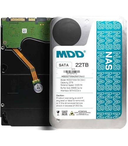 Amazon.com: MDD MAXDIGITALDATA MDD 22TB 7200RPM 256MB Cache SATA