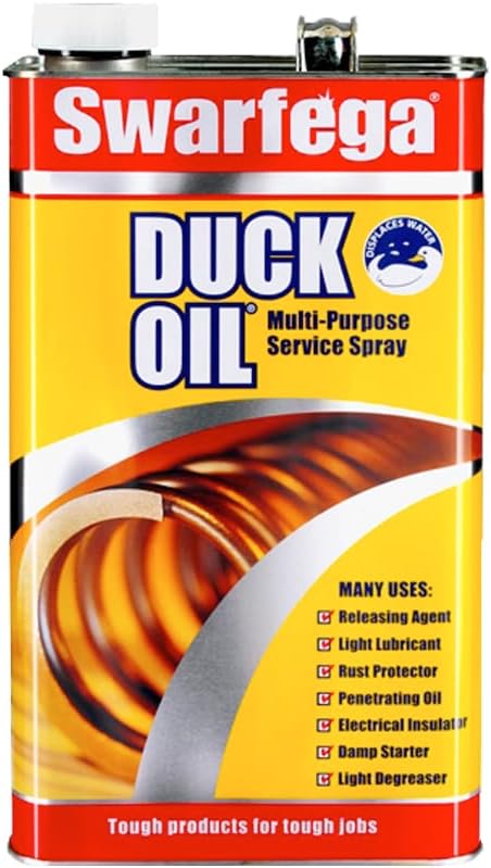 Swarfega Duck Oil 5L Multi-Purpose Lubricant Rust Protection Penetrant