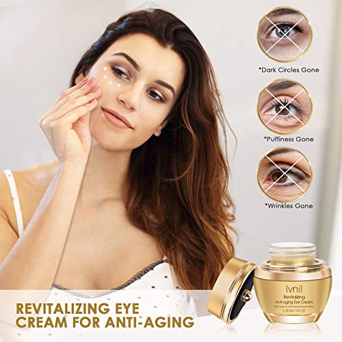 Ivnil Eye Cream Anti AgingUnder Eye Cream for Dark Circles and