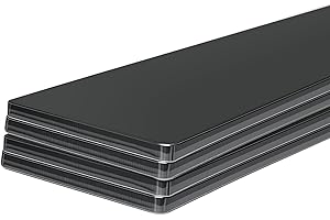 SALUINOKI 4pcs 1095 Steel Flat Stock for Knife Making (12x1.5x0.12 inch) High Carbon Steel Blank Bar Forge Steel for Blacksmithing Forging