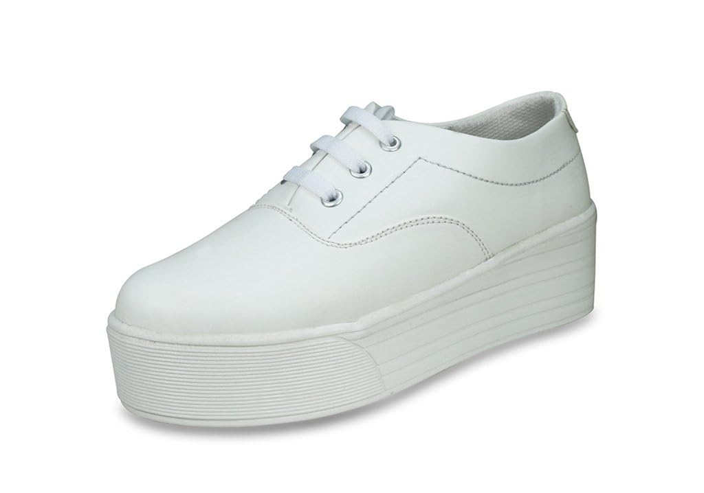 beonza women premium white sneakers casual shoes