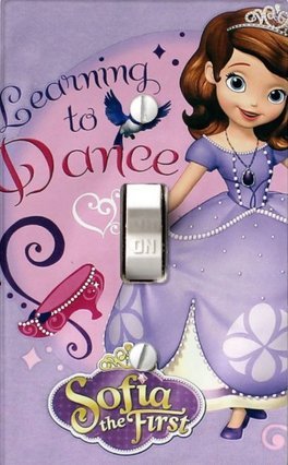 Sofia First Disney Learn to Dance Light Switch Cover And/or Outlet