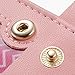 Women's Wallet Short Cartoon Cute Cat Wallet Coin Purse Bifold Purse with Zipper