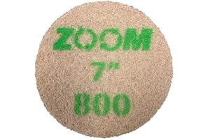 Stone Pro Zoom Diamond Impregnated Pads (D.I.P) 7" - 800 Grit