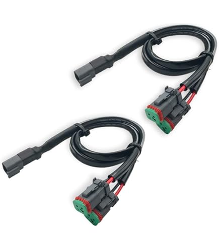 Amazon.com: OZ-USA 10FT Automotive Lighter Plug Power Supply Adapter with  Deutsch DT Plug Connector AWG #16 Wire Harness 20A Fuse On/Off Switch  Off-Road Truck RV 12V 24V : Automotive