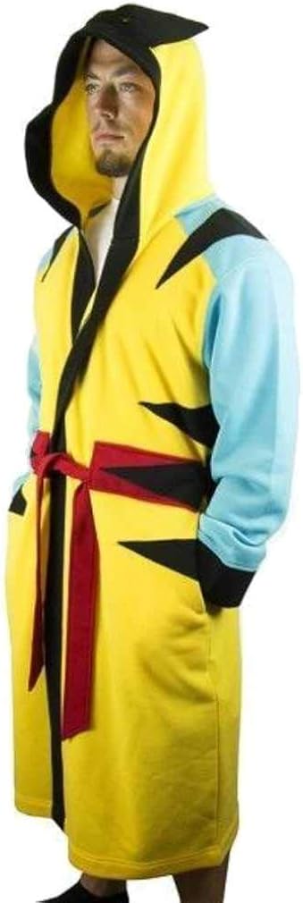 Wolverine Hooded Robe with Belt: Clothing