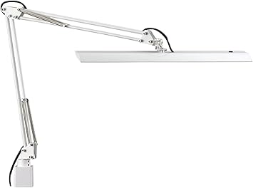 Amazon 山田照明 Z Light Ledデスクライト Z 10n W ホワイト 明るさ2430lｘ 連続調光 山田照明 Yamada Shomei デスクライト