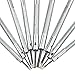 9pc Micro Precision Screwdriver Set 0.5mm - 2.5mm with Stand & Replacement Tips - Jewelry, Watch Repair, Electronics - Hardened Tips 35-40 HRC