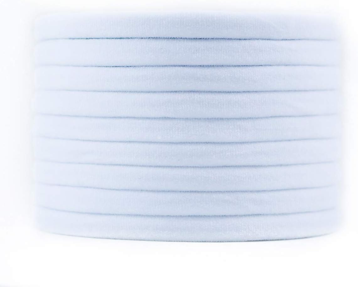 10pcs Nylon Headband - Fits all Newborns, Babies, Toddlers and Children