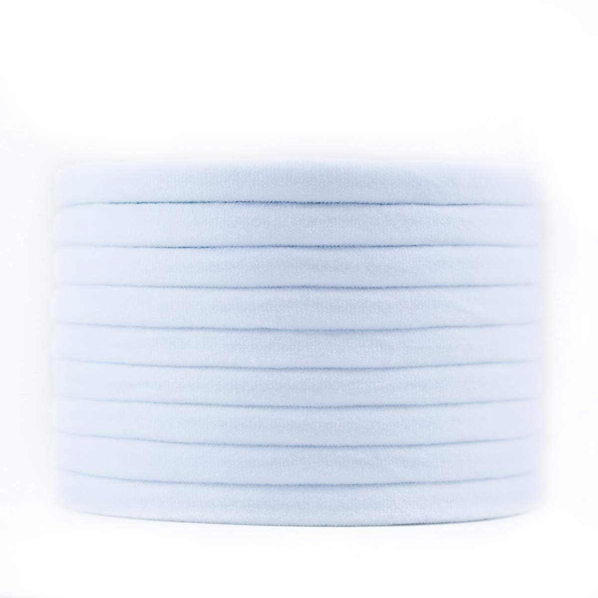 10pcs Nylon Headband - Fits all Newborns, Babies, Toddlers and Children