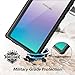 Lamcase for Galaxy Note 10 Plus Case Crystal Clear Dual Layer Built-in Screen Protector Hard PC Soft TPU Hybrid Shock protection Cover Case for Samsung Galaxy Note 10 Plus/Note 10 Plus 5G, Black/Clear
