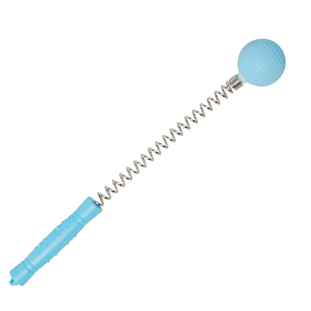 Zinnor Portable Massager Hammer Stick Manual Beat Golf Ball Massager Back Shoulder Massage Full Body Reduce Fatigue Pain Toys (Blue)