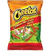 Cheetos Crunchy Flamin' Hot Limon, 9oz Bags (Pack of 8)