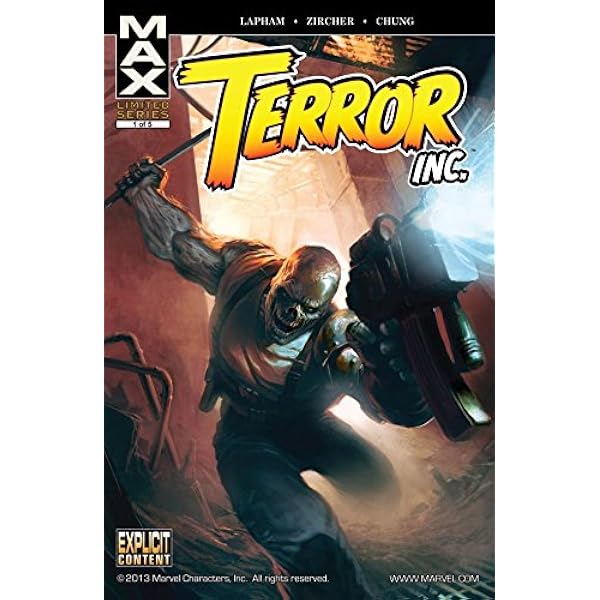 Amazon.com: Terror, Inc. #2 (of 5) eBook : Lapham, David, Zircher