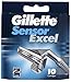 Gillette Sensor Excel Blade Refill Cartridges 50-Count