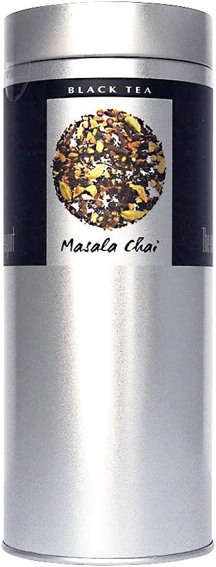 The Exotic Teapot - Masala Chai 200g Tin, Spiced Loose Leaf Black Tea