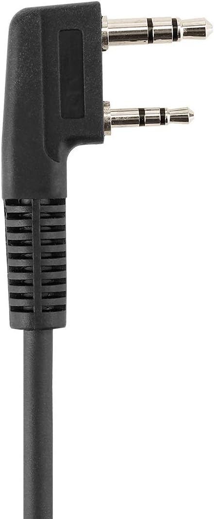 Retevis RS114 Walkie Talkie Speaker Microphone, IP54 Waterproof 2 Pin Handheld Mic - Image 3