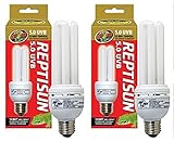 Reptisun 5.0 Uvb Mini Compact Fluorescent (Pack of 2)
