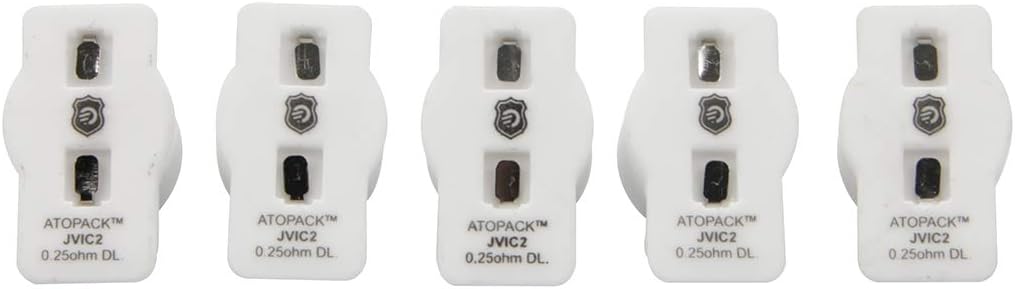 Joyetech ATOPACK JVIC Coil Head JVIC2 DL 0.25ohm for Atopack Penguin Kit E Cigarette (JVIC2 1.2 Ohm)