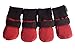 LONSUNEER Paw Protector Dog Boots Set of 4 Breathable Soft Sole Nonslip in 5 Sizes