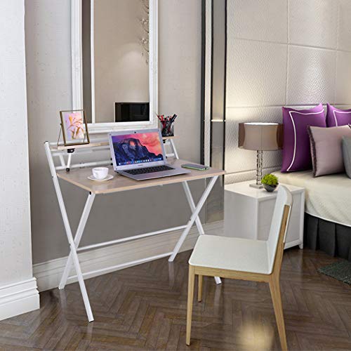 image for Mefedcy Furniture Small Folding Desk Computer Desk for Small Space Hom