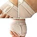 2 Pairs Women's Ballet Belly Dance Half Sole Paws Pad Foot Thong Dance Paw Shoes Forefoot Pads Toe Undies(M, White)