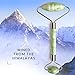 Anti Aging Jade Roller for Face Massage, 100% Natural Facial Massager with Double Rollers to Rejuvenate Skin