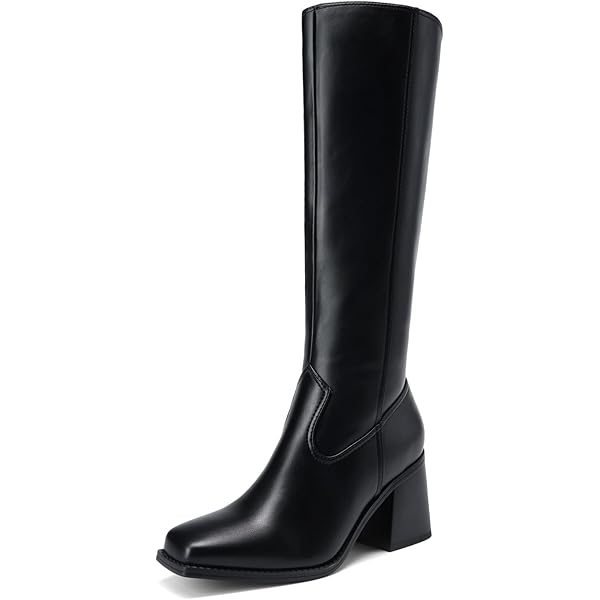 Amazon.com | DREAM PAIRS Women's Knee High Boots Wedge Platform