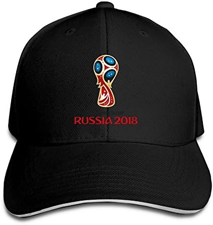 Russia World Cup 2018 Men's Print Flat Hat Baseball Cap Hip-Hop Peaked Cap