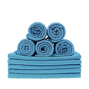 Tagefa Cooling Towel for Instant Cooling Relief, Chilling Neck Wrap, Ice Cold Scarf for Men Women – Evaporative Chilly Towel for Gym, Yoga, Sports, Workout, Fitness, Pilates, Travel, Camping, Golf