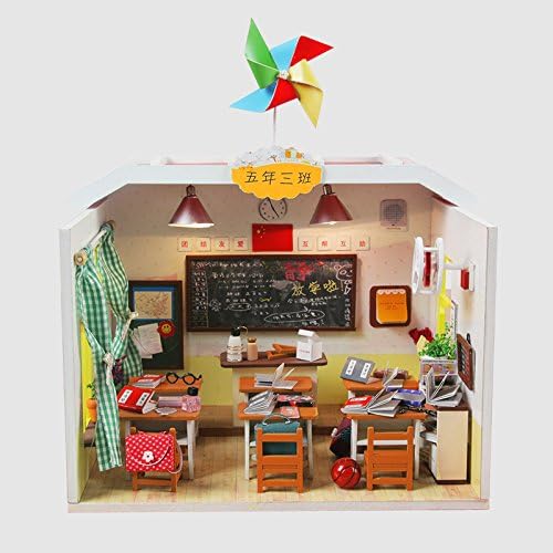 diy miniature classroom