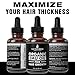 EMU Oil For Hair Growth by Hair Thickness Maximizer. Best Organic, Natural Oils Treatment with Omega 3,6,9. Stop Hair Loss Now. Hair Thickening Serum to Replenish Hair Follicles for Men and Women 2ozthumb 1