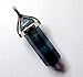 PANGEM Trademark Gemstone Six Pyramid Healing Chakra Pendant 1.6