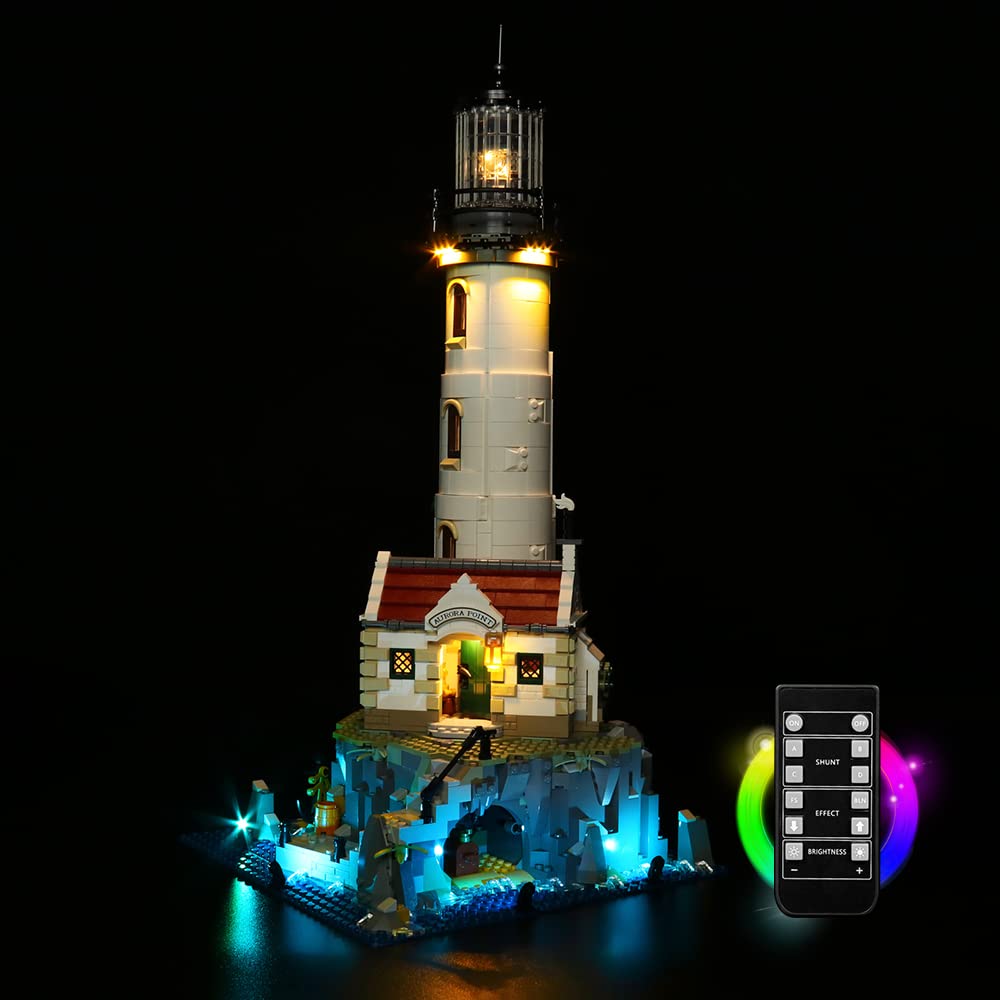Led Light Kit for Lego Lighthouse, Led Lighting Set for Lego 21335 Motorised Lighthouse - Not Include Models, Just Light Set(Remote Control Version) — image 1