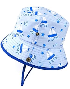 Baby Girls Bucket Summer Sun Hat Toddler Kids Breathable Foldable Cotton UV Sun Protection Hats