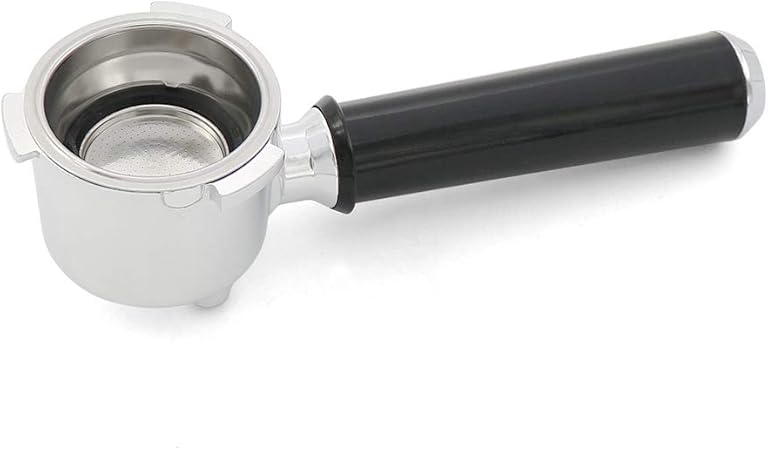 Amazon Com For Delonghi Ec680 Ec685 Stainless Steel Coffee Machine With Bottom Filter Holder Portafilter Handle Single Cup Barista Tool Kitchen Dining