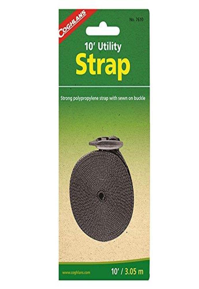 Coghlan's Unisex Adult C7610 Utility Strap - Black, 10-Inch
