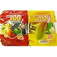 2 Packs of Cocoaland LOT 100 Gummy Candy (Mango and Mixed Fruit) 100g