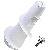 W10836692 Washer Upper Agitator Compatible With Whirlpool Kenmore Maytag | Washing Machine Upper Agitator replacement W10680220, PS11727882, Lavadora Washer Agitator With Nut