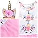 iBayda 2pc/Set Long Sleeve Veil Soft Unicorn Doll Dress Clothes with Headband for 18 inch Girl, Journey Girl Dolls