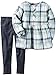 Carter's 2-Piece Plaid Poplin Top and Jegging Set