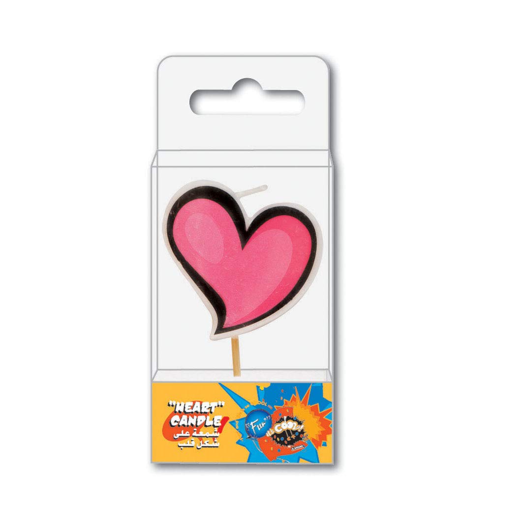 Fun Its Cool Birthday Candles - Heart