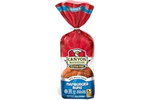 CANYON BAKEHOUSE Gluten-Free Hamburger Buns - Case of 6 Bags