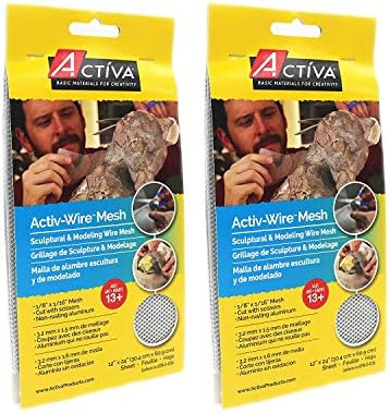 Activa Products 12 by 24-Inch Wire Mesh for Arts and Crafts, Small (Тwo Рack)