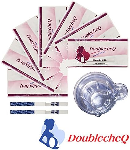 【Made in USA】Pregnancy Test Strips 20HCG with Disposable Urine Cups