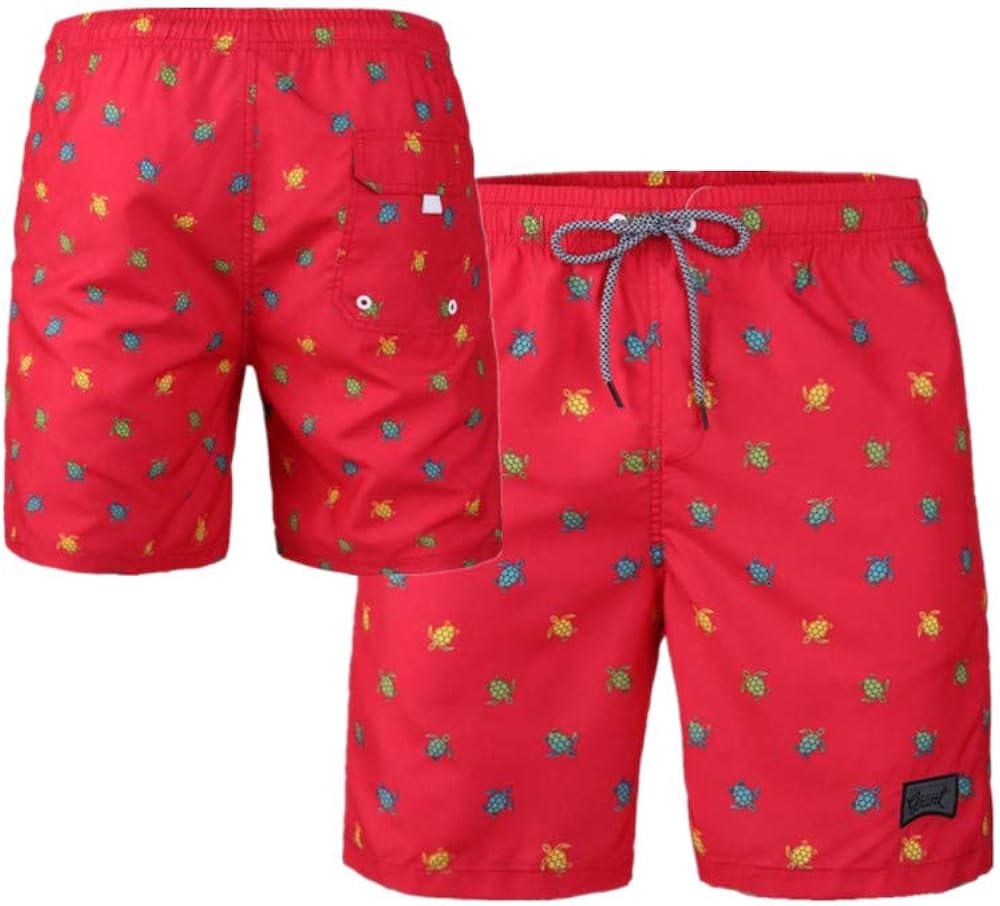 Men's Swimming Pants Solid Color Soft Polyester Leisure Water Sports