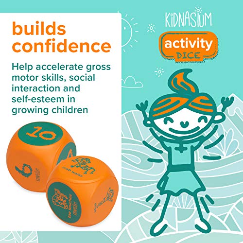 Kidnasium-Exercise-Dice-Activity-Coins-Soft-Foam-6-Sided-Movement-Dice-Fun-Educational-Classroom-Gym-Learning-Game-for-Active-Boys-Girls-Ages-4-and-Up